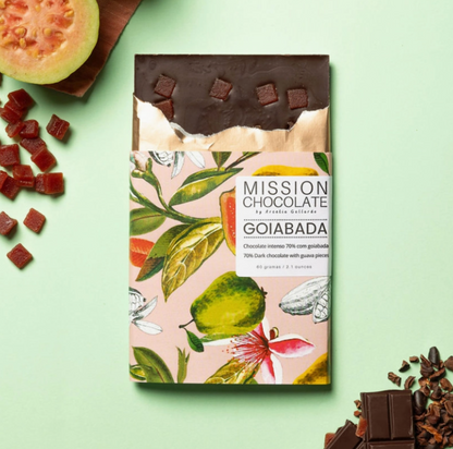 Guava with 70% Dark Chocolate Bar