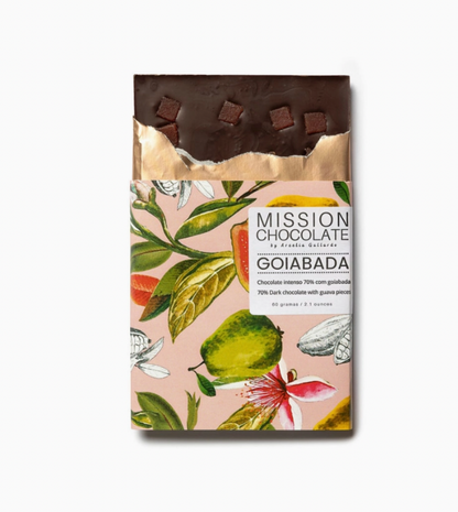 Guava with 70% Dark Chocolate Bar